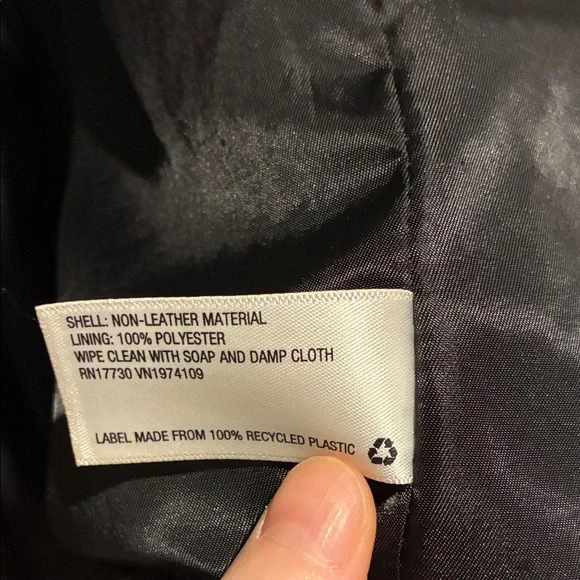 Wild Fable Black Leather Jacket - Picture 7 of 15